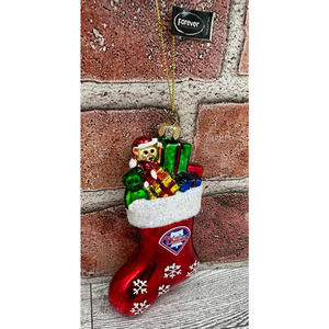 NWT‎ Philadelphia Phillies Christmas Stocking Ornament